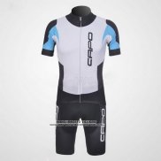 2011 Abbigliamento Ciclismo Capo Nero e Bianco 5 Manica Corta e Salopette